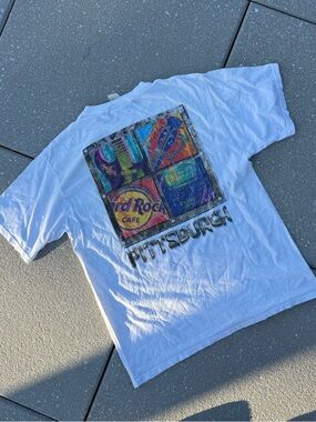 Pittsburgh Hard Rock Cafe 90s Vintage shirt